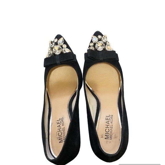 EUC Michael Michael Kors Felicity Suede Pump - Picture 5 of 5